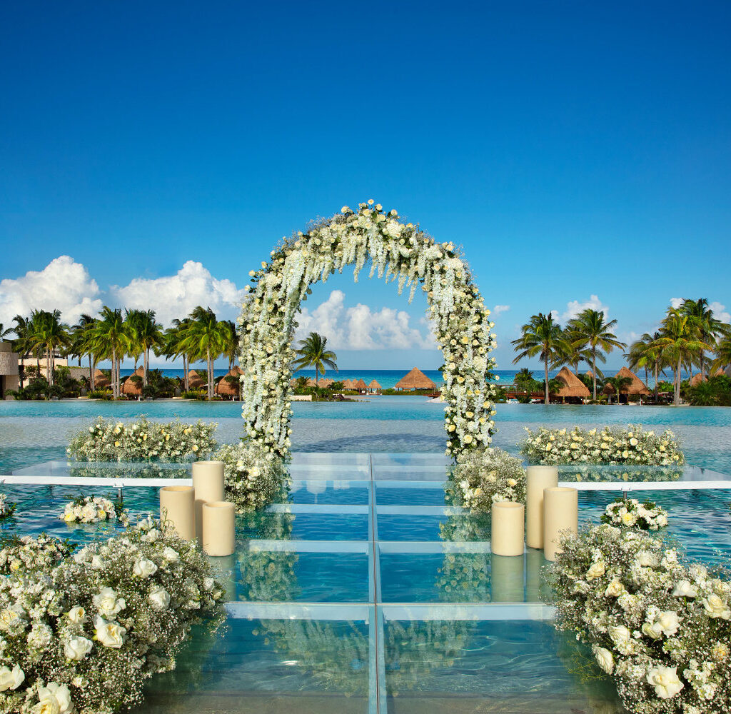 Hotel Dreams Playa Mujeres Wedding beach